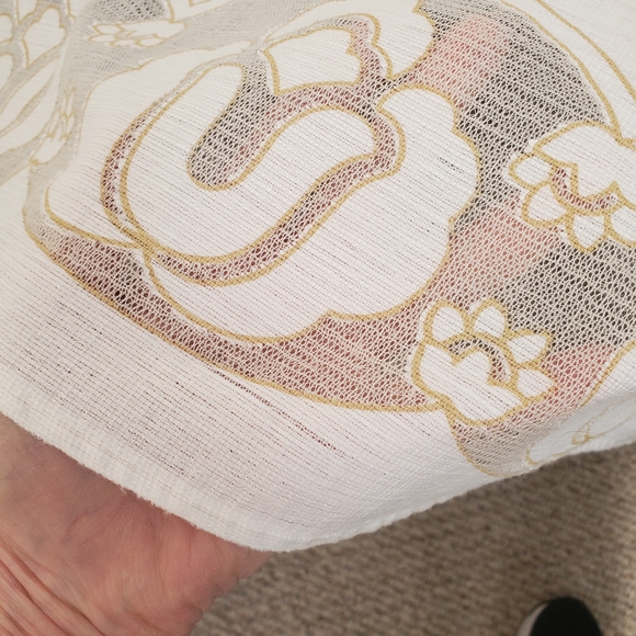 Tablecloth - White, Danish, Square - Picture 2 of 5